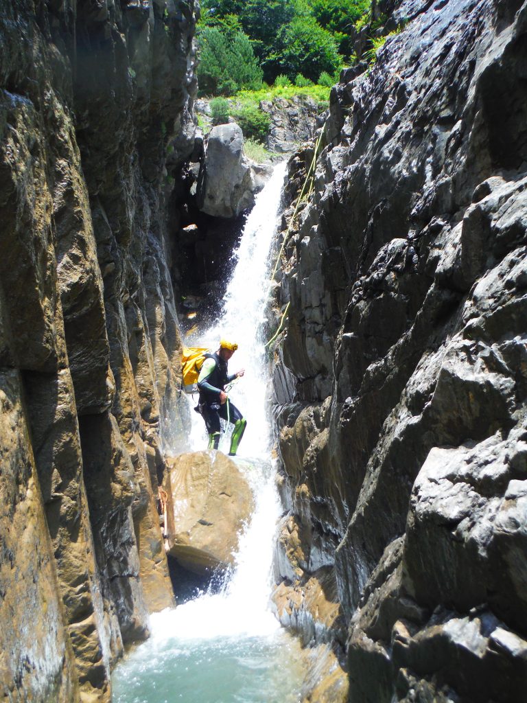 Curso de barrancos